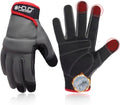HANDLANDY Work Gloves for Men & Women, Utility Mechanic Working Gloves Touch by HANDLANDY