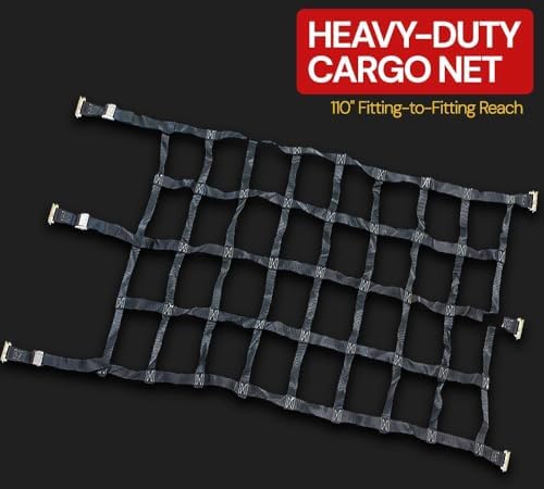 2 Pack 42"x82" Heavy Duty Small Cargo Net - Image 4