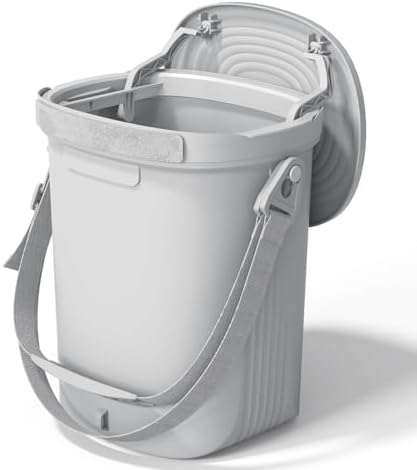 Garoopion Soft Silicone Car Trash Can 1.9 Gallon by Garoopion
