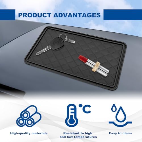 Car Dashboard Anti-Slip Mat, 10.4"x 5.9" Multifunctional Universal Car Magic - Image 7