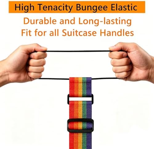 Luggage Straps for Suitcases, Extended Adjustable Luggage Connector Straps - Image 5