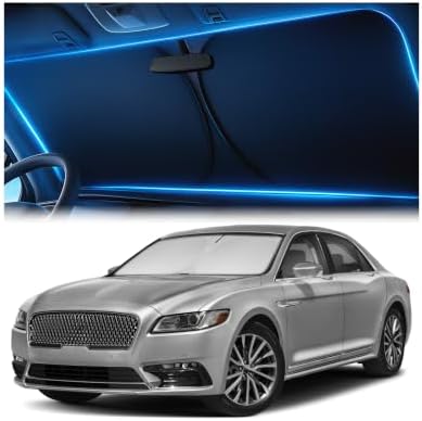 Magnelex Windshield Sun Shade for Lincoln Continental 2017-2020, Foldable Car by Magnelex