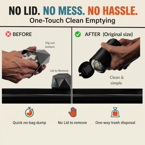 Trash Trapper Car Trash Can Cup Holder | Small Car Trash Can | Fits in Most - Image 4