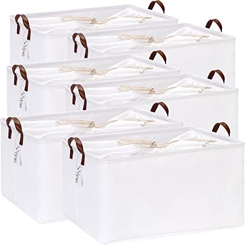 Hinwo 70L Extra Large Canvas Storage Bin by Hinwo
