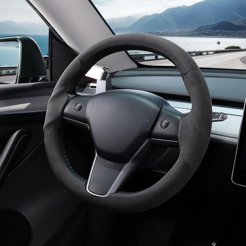 Steering Wheel Cover for Tesla Model 3 2017-2023/ Model Y 2020-2024 - Image 5