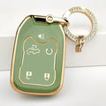 OLLEN 5-Button TPU Key Fob Cover, Fit by OLLEN