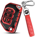 QBUC for Jeep Key Fob Cover by QBUC