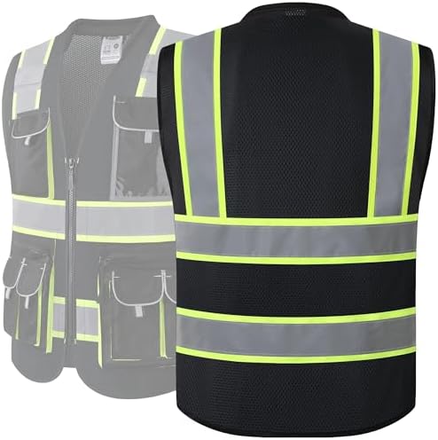 JKSafety Reflective Safety Vest - Image 2