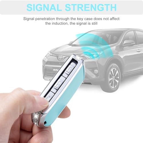 for Volvo Key Fob Cover with Keychain, Polestar 1, Polestar 2 Bling Car - Image 6