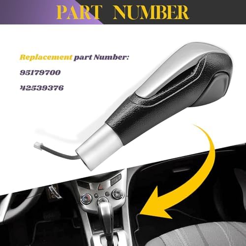 Automatic Transmission Gear Shift Knob Handle Replace# 95179700 42539376 - Image 6