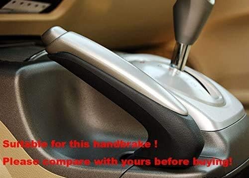 Loncky Black Genuine Leather Handbrake Cover - Image 7