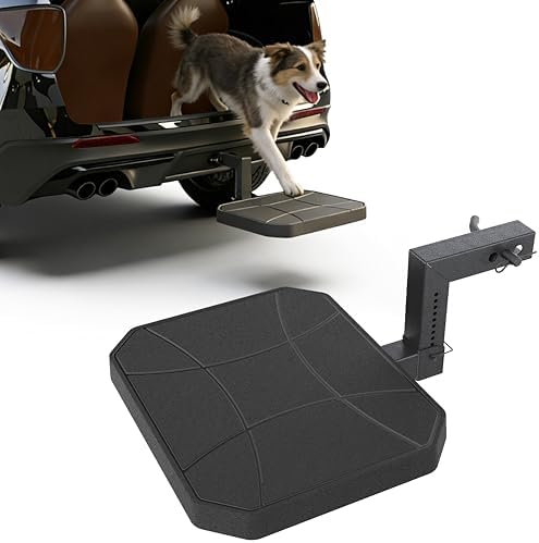 Adjustable-Height Pet Hitch Step, Dog Ramp by KOKSHELY