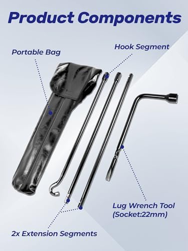 Spare Tire Tool Kit for 2005-2022 Tacoma Rattle-Free - Image 5