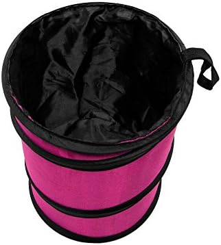 FH Group Automotive Waterproof Portable Collapsible Small Trash Can Garbage - Image 3