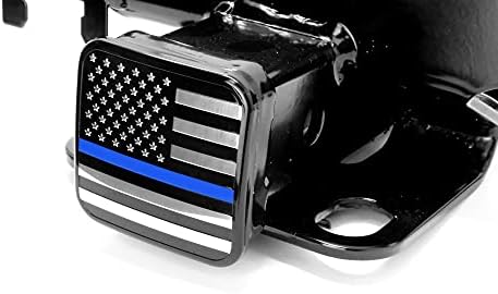MULL USA Flag Metal Hitch Cover Plug - Image 5