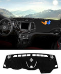 Autorder Dashboard Cover Mat for 2014-2023 Jeep Cherokee Accessories Dash Cover by Autorder