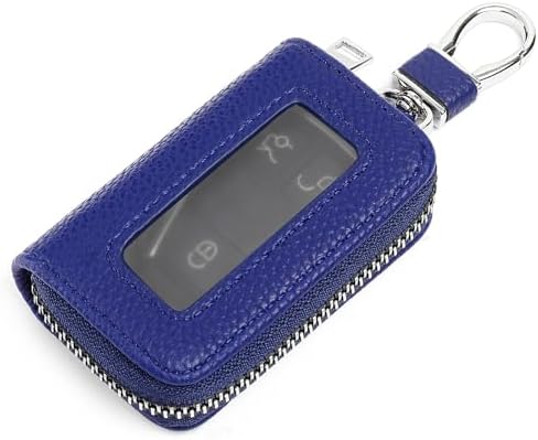 SENDEFN Universal Car Key Fob Case Leather Smart Remote Keychain Protector by SENDEFN
