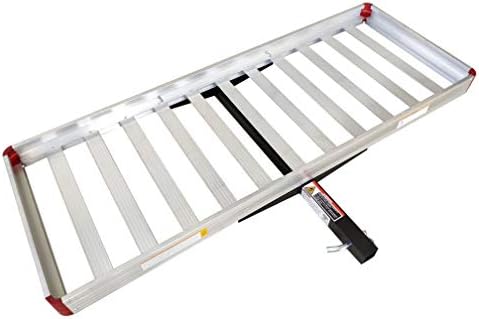MaxxHaul 60" x 22" Aluminum Cargo Carrier Rack Basket - Image 4