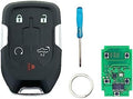 Smart Key Fob for Chevy Silverado GMC Sierra 315MHz Keyless Entry Remote by Arruweer
