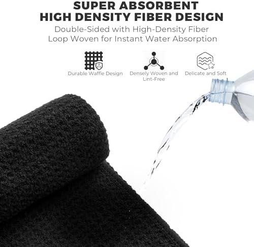 Mile High Life Microfiber Golf Towel 3 Pack Waffle - Image 3