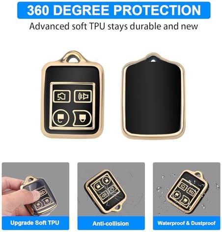 QBUC for Ford 4 Buttons Key Fob Cover - Image 5