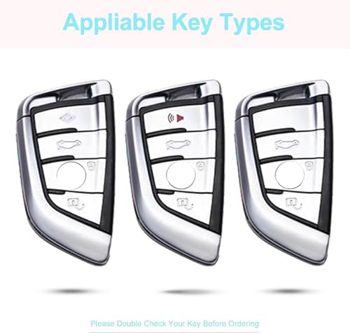 for BMW Key Fob Cover with Keychain - Image 3