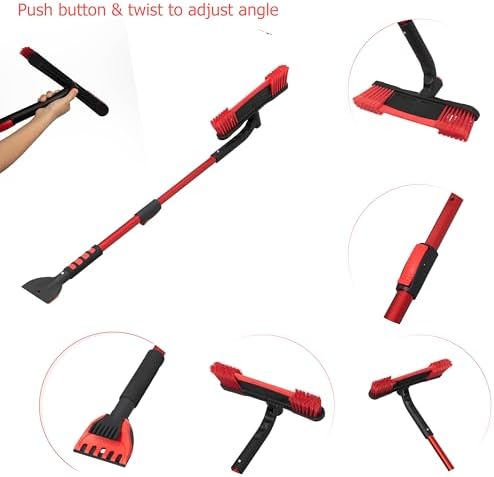 Gardenised 30–40" Extendable Snow Brush - Image 6
