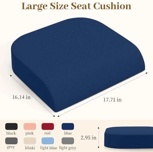 TranquilRelax Memory Foam Seat Cushion - Image 3