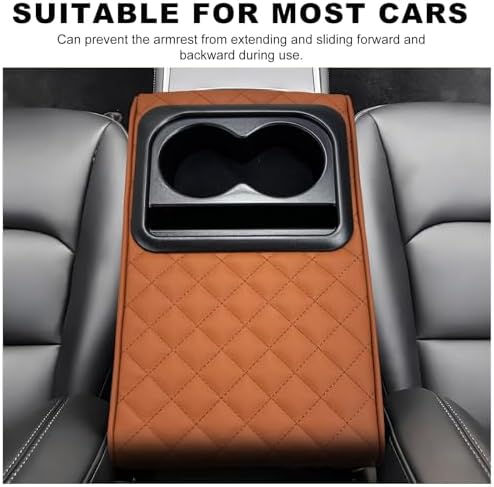 Car Center Console Armrest Pillow, Memory Foam Auto Armrest Box Cover - Image 6