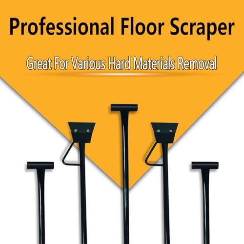 Black Color Heavy Duty Spring Steel Concrete Floor Scraper - Image 4