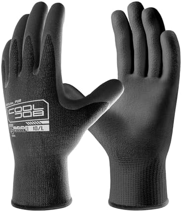 COOLJOB 12/60 Pairs Safety Work Gloves Pack Bulk by COOLJOB