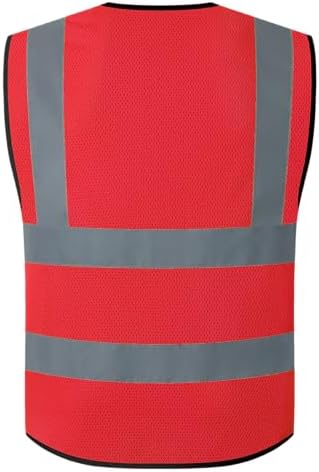 Reflective Safety Vest for Men Women Construction Vest ANSI Standard AP1 - Image 2