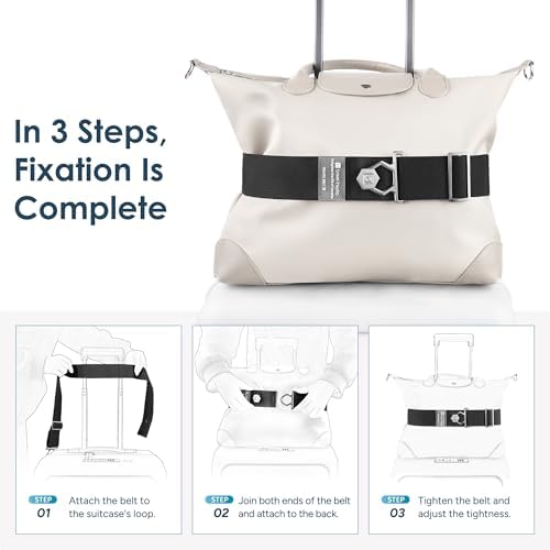 Travel Inspira Travel Belt for Luggage Add a Bag Strap - Image 2