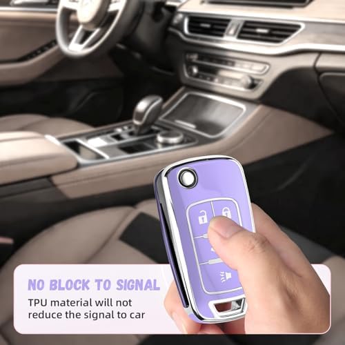 for Chevy Key Fob Cover, Premium Soft TPU Full Protection Key Cover - Image 4
