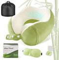 Cirorld Neck Pillow for Traveling, Travel Pillows for Airplanes Green by CIRORLD