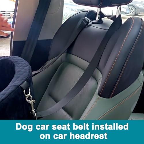 Vivifying Dog Car Seat Replacement Strap, 26-46.5 Inch Headrest Belt - Image 2