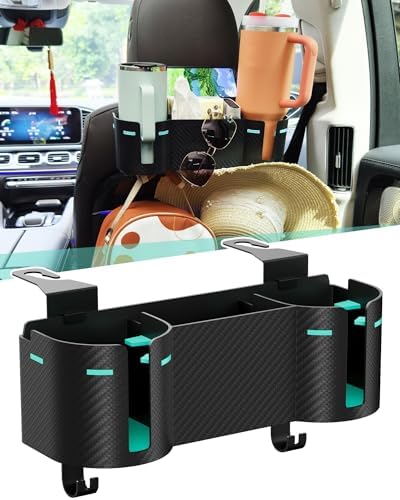 Car Headrest Backseat Cup Holder 3.7", Seat Back Organizer by Unknown