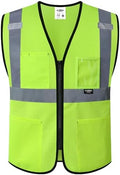 JKSafety Safety Vest for men women Hi Vis Vest by JKSafety