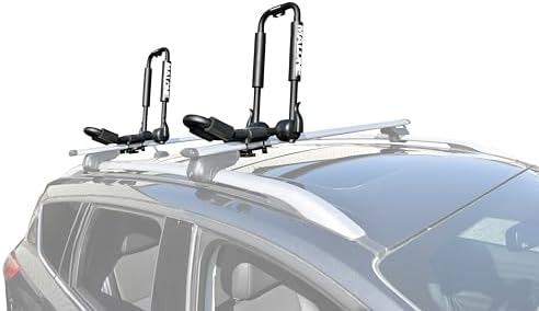 Malone Foldaway-J™ Kayak Rack Carrier, Universal Fit, Tool Free Install - Image 6