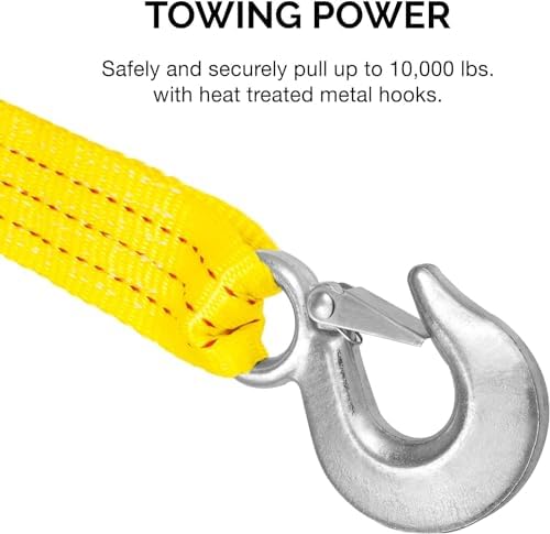 NEIKO 51008A Heavy Duty Tow Strap - Image 2