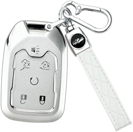 Joouheax Soft TPU 6-Button for Chevy Key Fob Cover by Joouheax