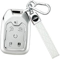 Joouheax Soft TPU 6-Button for Chevy Key Fob Cover by Joouheax
