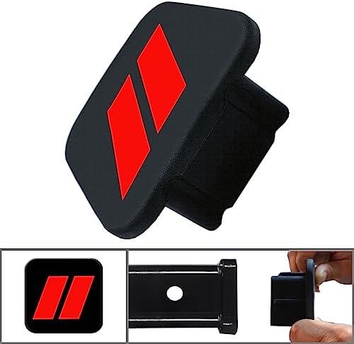 2 Inch Trailer Hitch Tube Cover Plug Cap, Rubber Receiver Tube Hitch Plug - Image 2