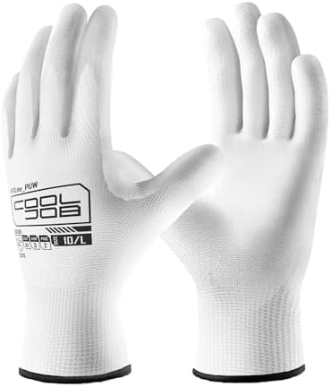 COOLJOB 12/60 Pairs Safety Work Gloves Pack Bulk by COOLJOB