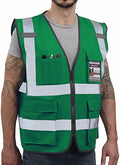 Dib Safety Hi Vis Reflective Safety Vest by HighVisibilityWorkwear