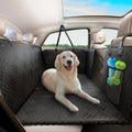Dog Car Seat Cover for Back Seat, Hard Bottom Backseat Extender by Vaike+kauss