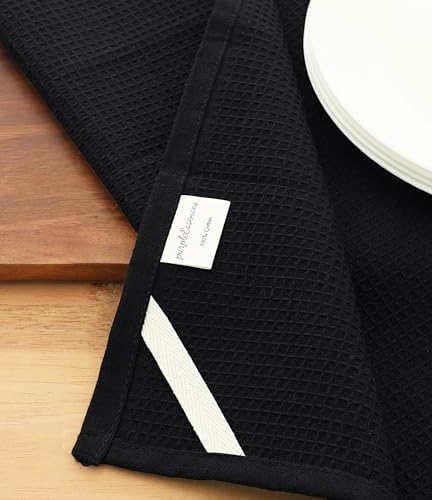 PurpleEssences Solid Kitchen Cloths, Dish Towel 15x25 Set of 6 - Image 6