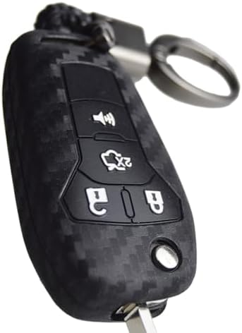 Carbon Silicone Key Fob Cover Protector - Image 7