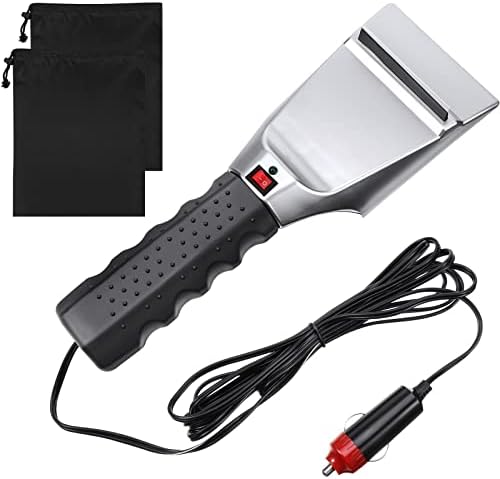 Frienda 1 Pcs 12V Heated Snow Ice Scraper Windshield by Frienda