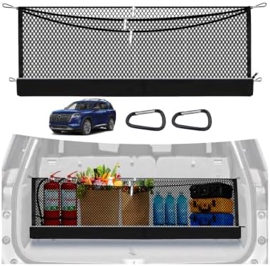 3-Layer Cargo Net for Nissan Pathfinder 2022-2026, Zoned Storage Cargo Nets by MakeLifeBetter